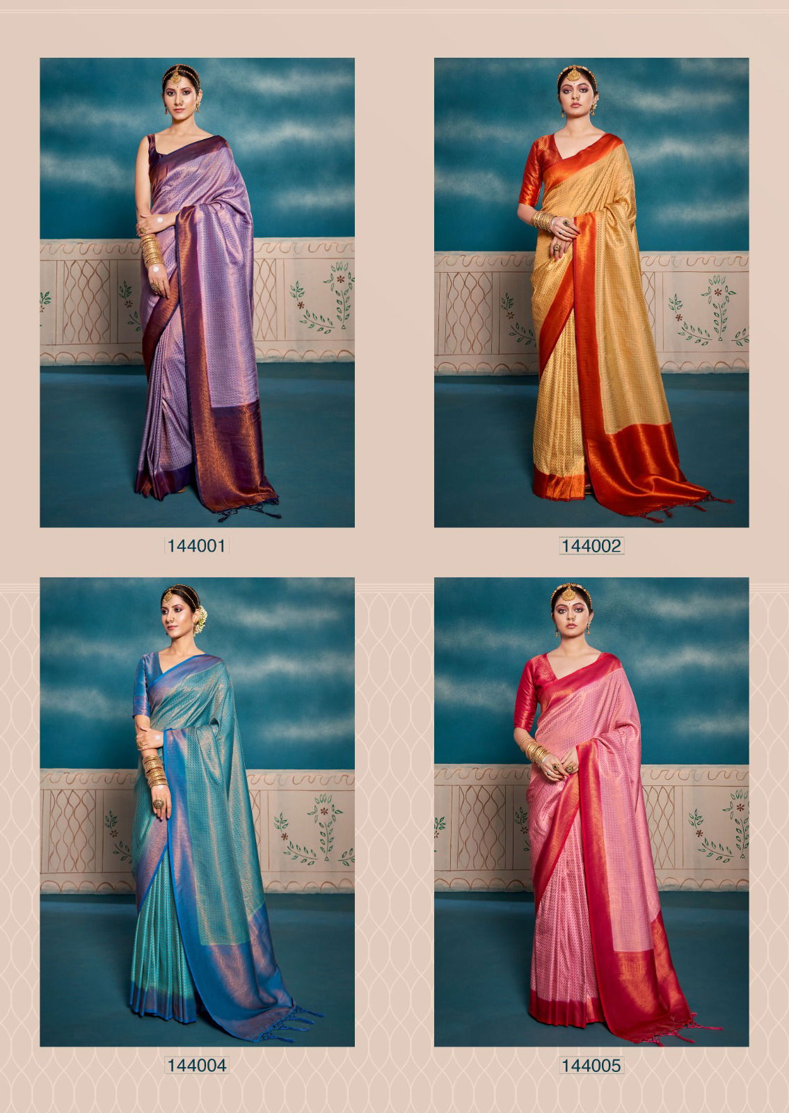 Kasturi By Rajpath Color Set Party Wear Sarees Catalog